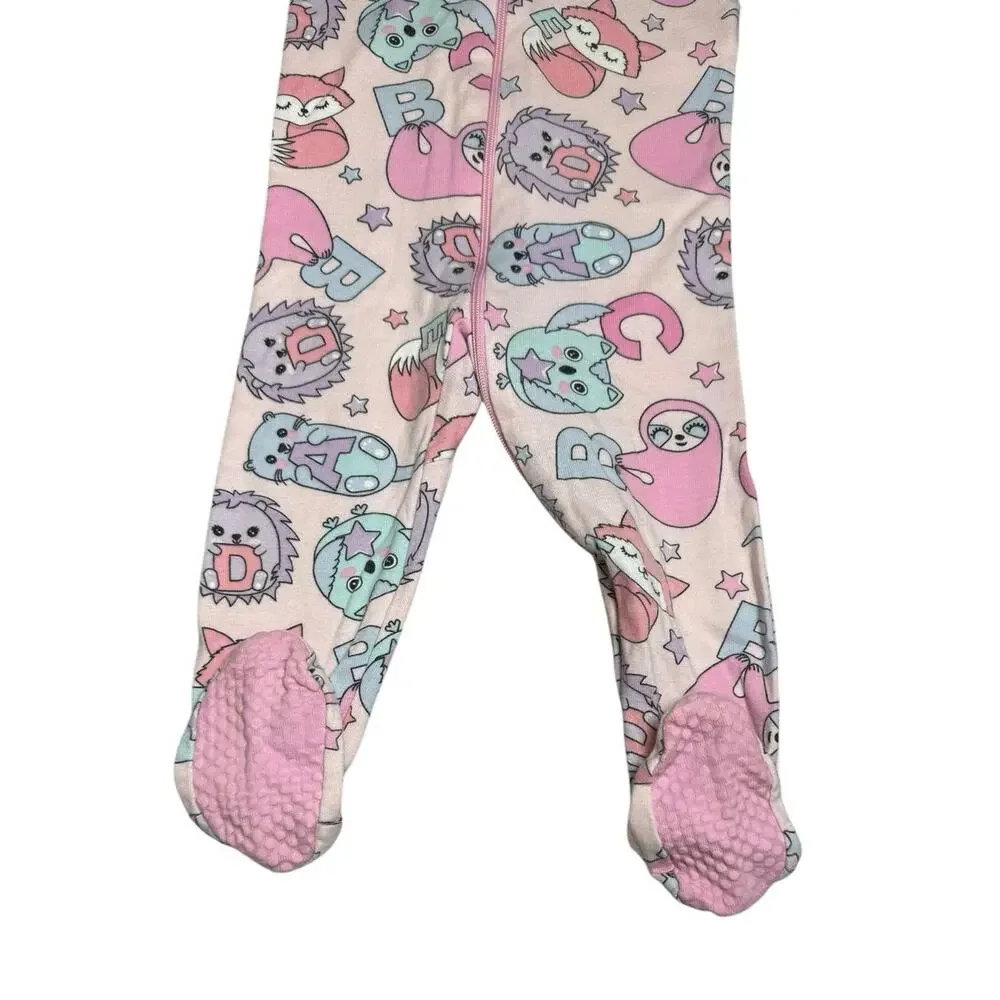 Bundles Baby Place Sleeper Pajamas Baby Girl Animals 6-9 Months